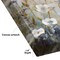 Americanflat Floral Canvas Wall Art Featuring White Wildflowers with Hand-Painted Accents - Gallery Wrap - Green, Beige and Blue - Modern Wall Art